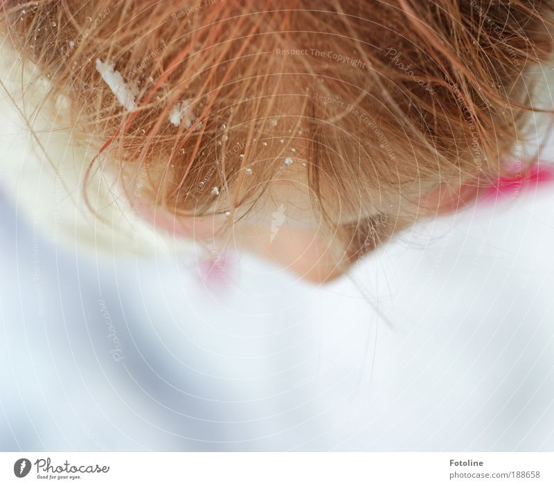 Wie schön Winter sein kann! Mensch Kind Mädchen Kopf Haare & Frisuren Gesicht Nase 1 Umwelt Natur Urelemente Wasser Wassertropfen Klima Klimawandel Wetter