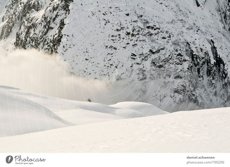 WSV Umwelt Natur Landschaft Winter Klima Wetter Eis Frost Schnee Felsen Alpen Berge u. Gebirge Schlucht weiß Licht Schatten
