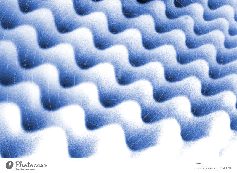 Waveland 4 Wellen Dinge obskur Strukturen & Formen blau