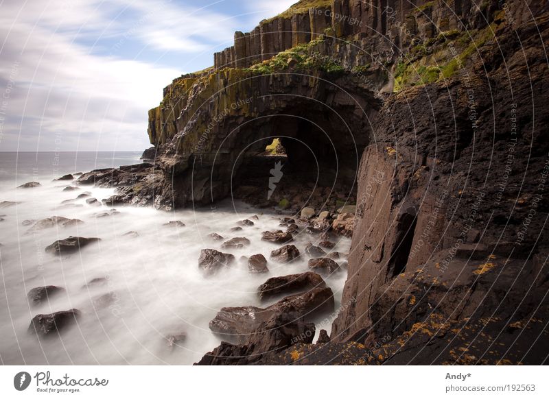 The Carsaig arches Freizeit & Hobby Ferien & Urlaub & Reisen Tourismus Ferne Sommer Sommerurlaub Meer Insel Schottland Ilse of Mull Natur Landschaft Urelemente