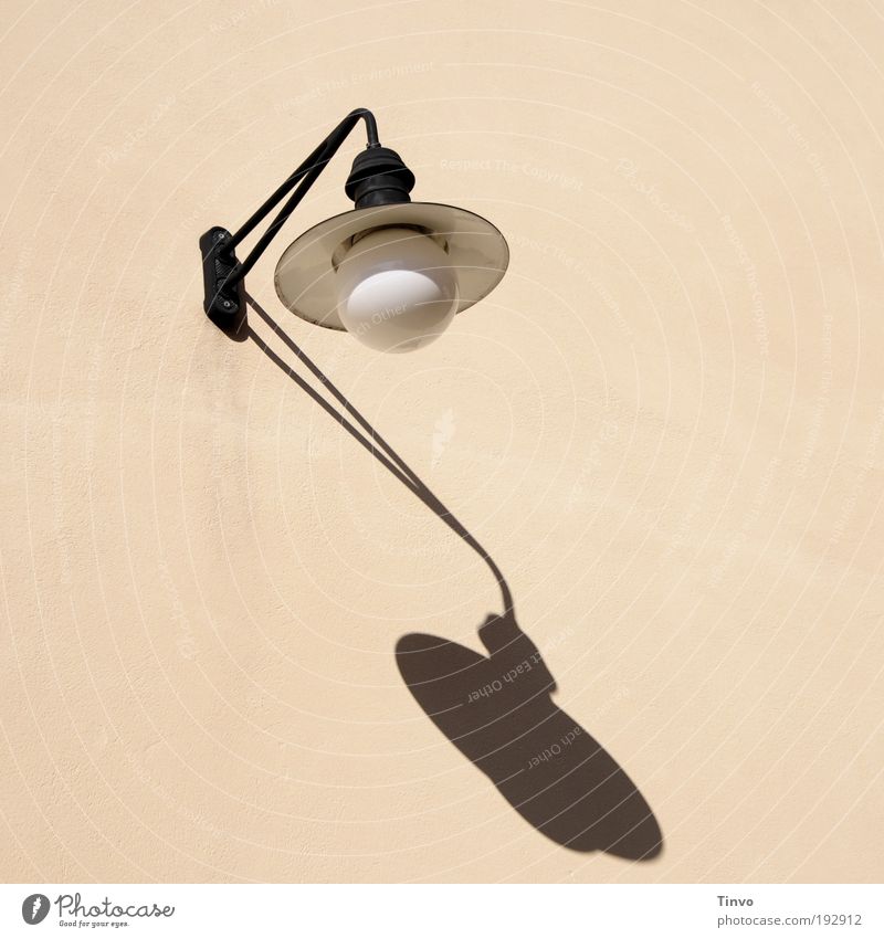 Licht- und Schattenspender Lifestyle Design Häusliches Leben Dekoration & Verzierung Lampe Energiewirtschaft schwarz weiß Außenlampe Laterne Wand Außenwand