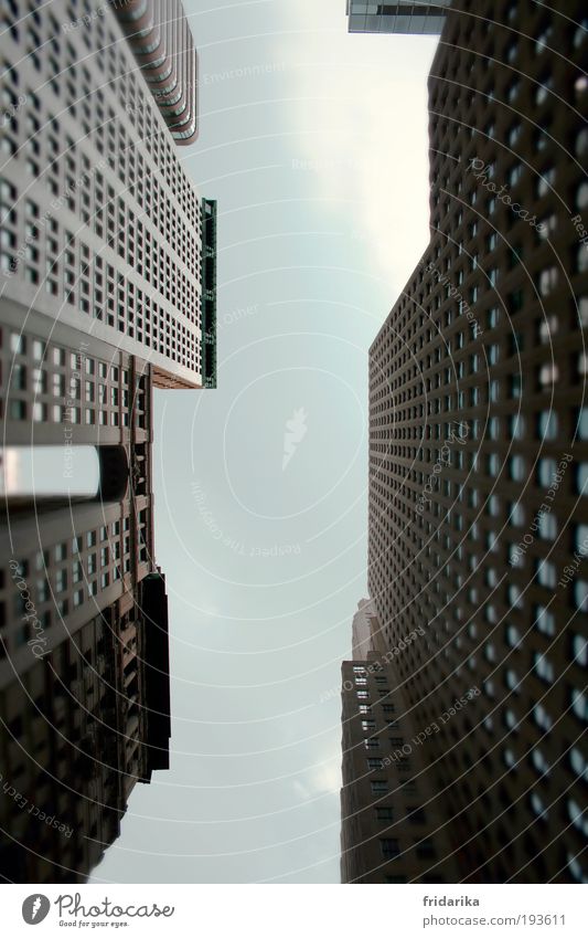 dazwischen Büroarbeit Kapitalwirtschaft Börse Business Unternehmen Sitzung New York City USA Amerika Skyline bevölkert Hochhaus Bankgebäude Gebäude Architektur