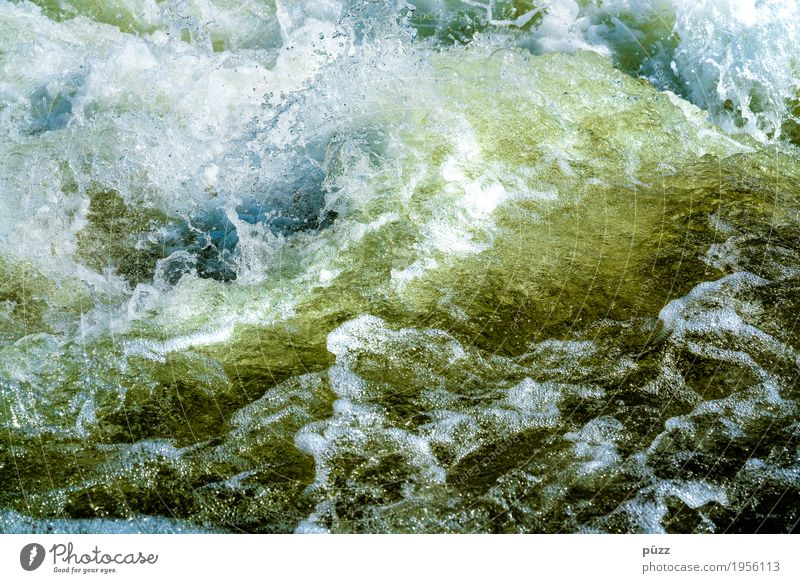 Wasser Umwelt Natur Urelemente Wassertropfen Frühling Sommer Herbst Schlucht Wellen Bach Fluss Wasserfall Schwimmen & Baden tauchen Flüssigkeit frisch kalt nass