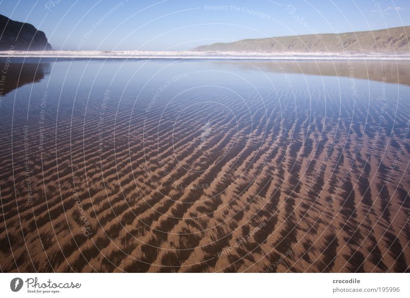 New Zealand XII Umwelt Natur Landschaft Urelemente Erde Sand Wasser Himmel Horizont Schönes Wetter Küste Strand Meer fantastisch Flüssigkeit Kitsch schön Freude