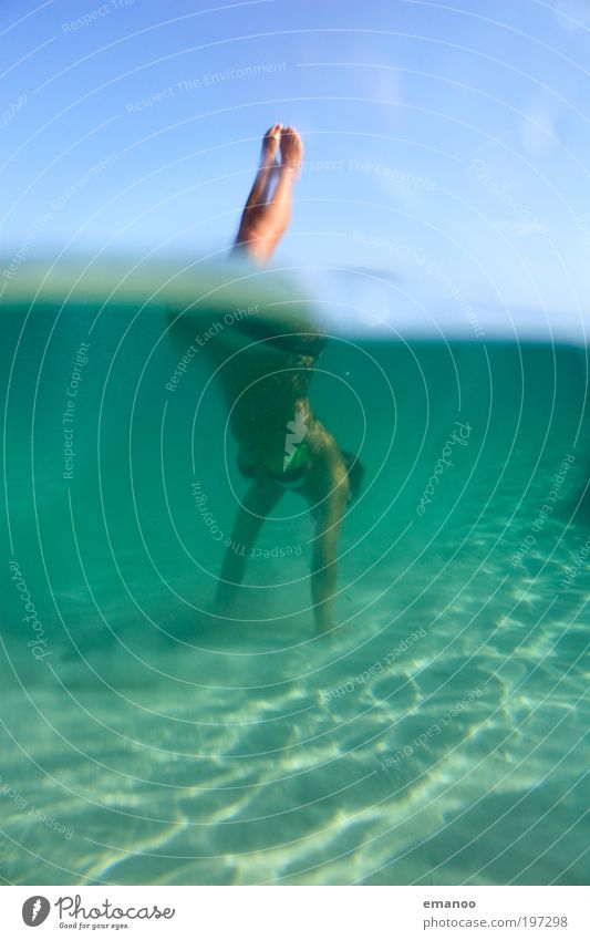 sardinian mermaid Lifestyle Freude Schwimmen & Baden Ferien & Urlaub & Reisen Tourismus Freiheit Sommer Strand Wassersport tauchen Mensch feminin Junge Frau
