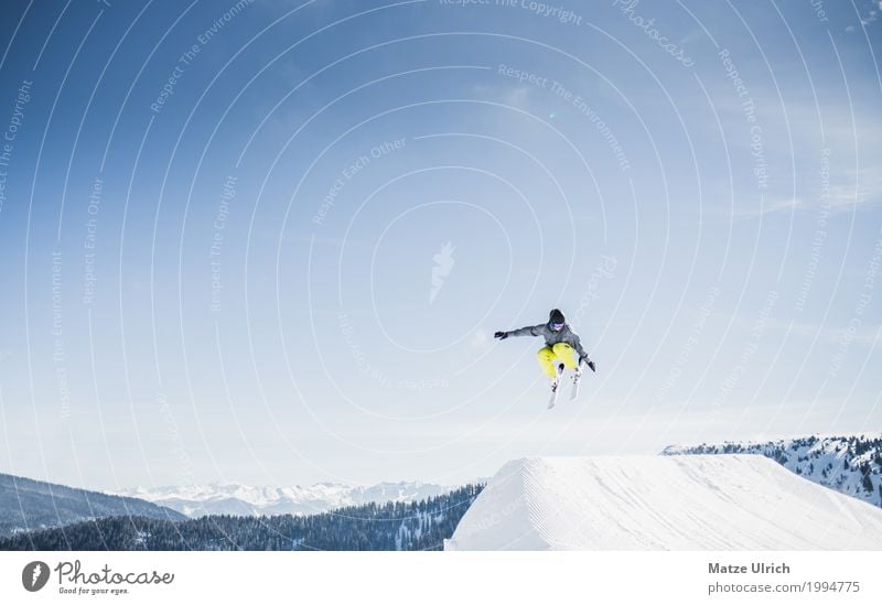 360° Freizeit & Hobby Winter Schnee Winterurlaub Berge u. Gebirge Wintersport Sportler Skier Skipiste Mensch maskulin Junger Mann Jugendliche 1