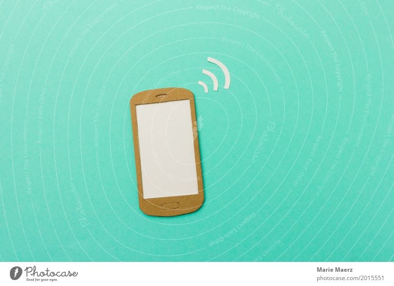 Im Netz Handy PDA Internet Kommunizieren modern Geschwindigkeit türkis Sicherheit geduldig Stress kaufen Leistung Mobilität Teamwork Verbindung Netzwerk Wifi