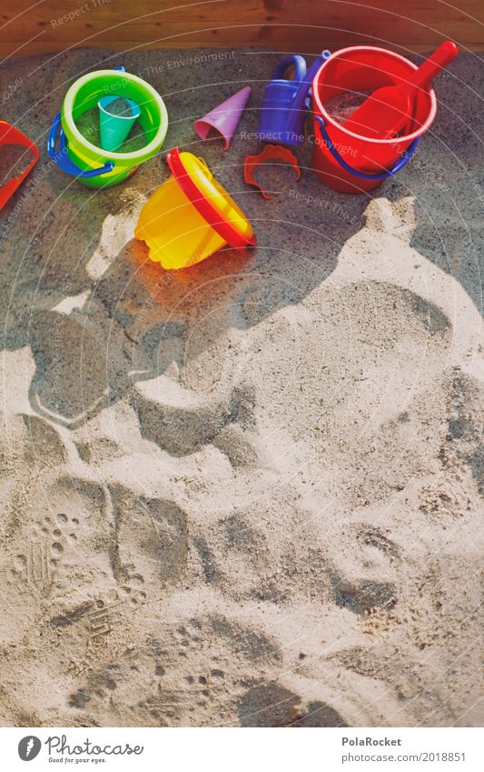 #AS# Sandkastenfreunde Freizeit & Hobby ästhetisch Spielen spielend Spielen verboten Kinderspiel Spielplatz Ausstechform Sonnenstrahlen Außenaufnahme