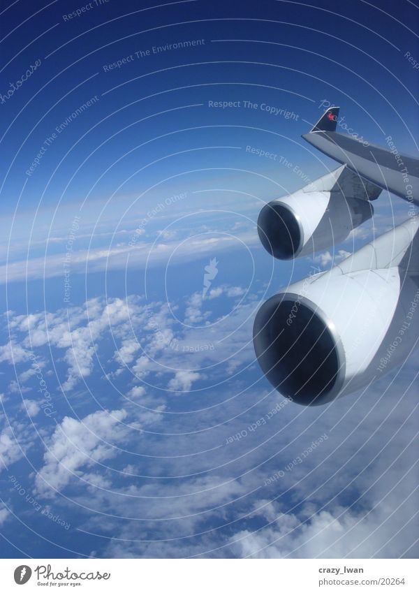Frankfurt-Toronto Flugzeug Triebwerke Himmel Elektrisches Gerät Technik & Technologie 747 12km airplane engine turbines wing Passagierflugzeug mountains sky