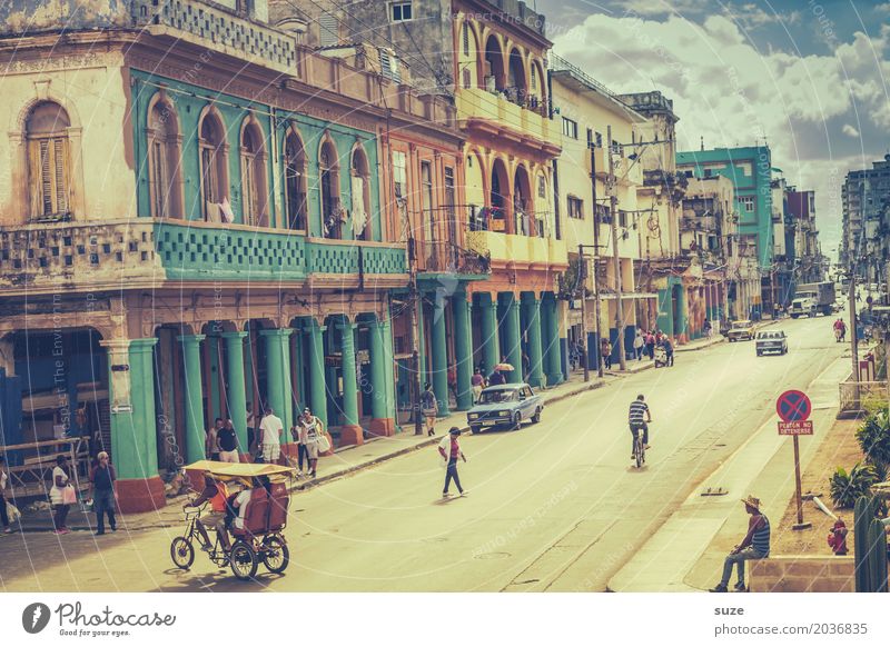 Viva Habana Lifestyle Zufriedenheit Ferien & Urlaub & Reisen Freiheit Städtereise Häusliches Leben Haus Kultur Stadt Hauptstadt Stadtzentrum Altstadt
