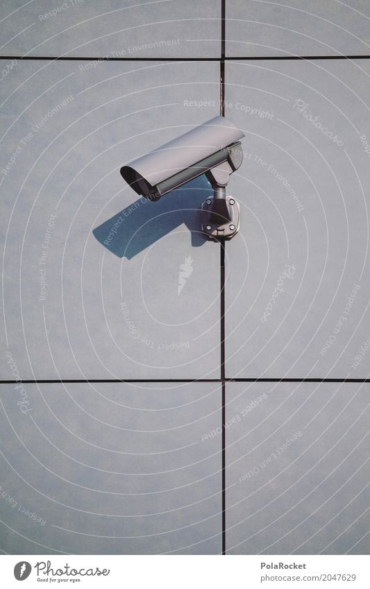 #AS# Überwachung III Hardware Telekommunikation beobachten Videokamera High-Tech Informationstechnologie Internet ästhetisch Überwachungskamera