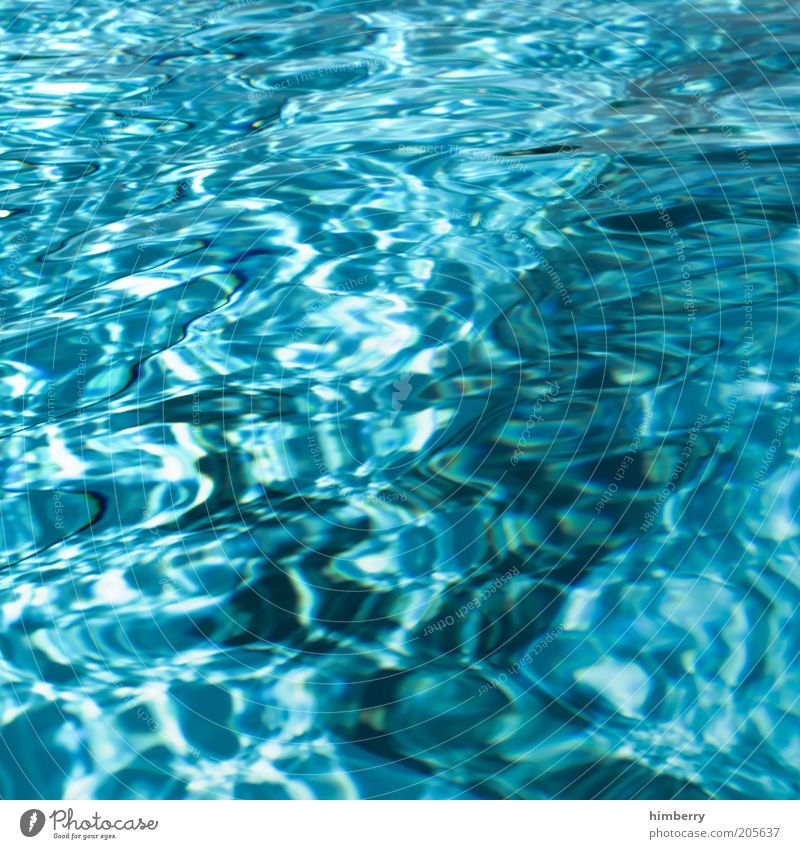 refresh Wassersport Schwimmbad Farbe Chlor Freibad Sommer Urlaubsstimmung Freizeit & Hobby Reflexion & Spiegelung frisch kalt Lichttechnik Farbfoto mehrfarbig