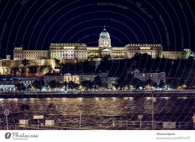 Budapest @ night Ferien & Urlaub & Reisen Tourismus Ausflug Nachtleben Ungarn Hauptstadt Stadtzentrum Altstadt Palast Burg oder Schloss Sehenswürdigkeit