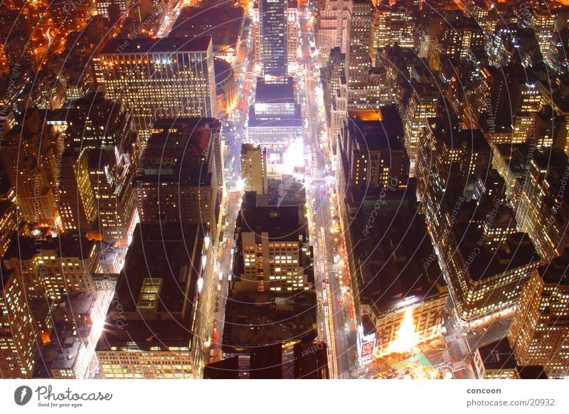 New York City Power // Kraft Licht Haus Empire State Building Architektur Straße USA Energiewirtschaft