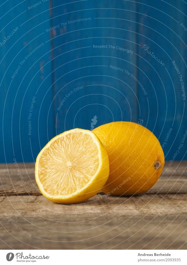 Frische Zitrone Frucht Ernährung Saft sauer gelb bio citrus diet food fresh fruit harvest healthy ingredient lemon organic raw ripe slice sour table