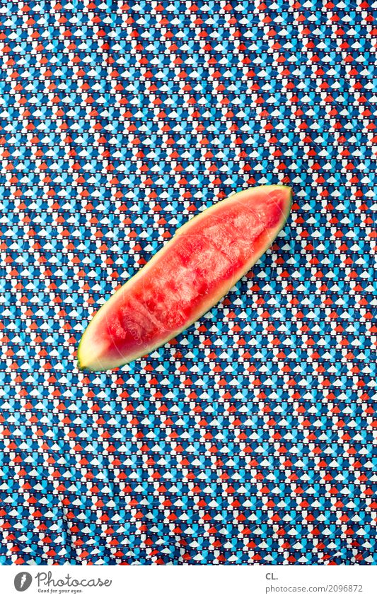 watermelon, eaten by funny caucasian woman Lebensmittel Frucht Wassermelone Ernährung Essen Bioprodukte Vegetarische Ernährung Diät Fasten Gesunde Ernährung