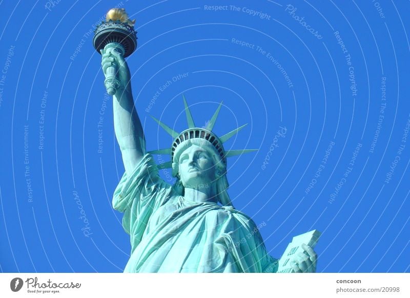 Liberty Enlightening the World Symbole & Metaphern Neue Welt New York City Nordamerika Statue of Liberty Freiheit USA