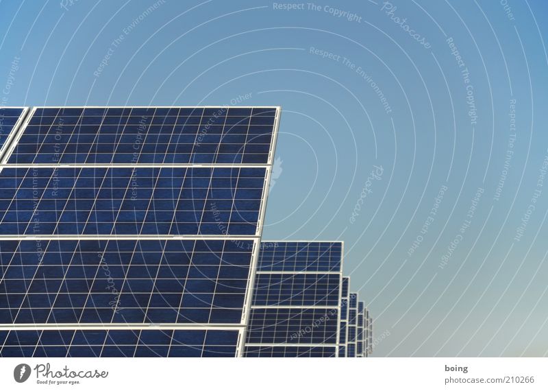 solar Energiewirtschaft Technik & Technologie Wissenschaften Fortschritt Zukunft High-Tech Erneuerbare Energie Sonnenenergie Solarzelle Solarfeld Elektrizität