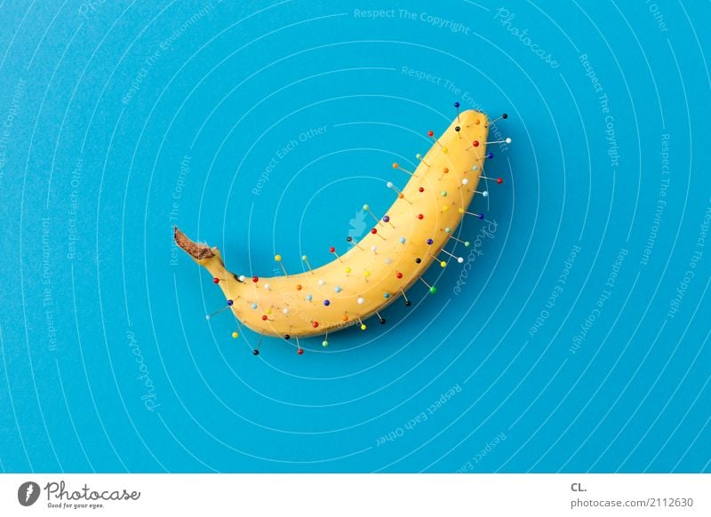 bananadel Lebensmittel Frucht Banane Bananenschale Ernährung Kunst Dekoration & Verzierung Nadel ästhetisch außergewöhnlich Fröhlichkeit einzigartig lustig