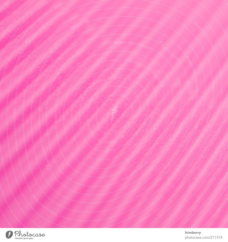 pinkplastic Kunst Kunstwerk Medien Printmedien Neue Medien Kitsch Hintergrund neutral rosa Strukturen & Formen Linie Kunststoff Grafik u. Illustration Muster