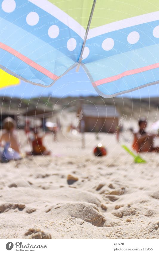 Aquitanien Lifestyle Freizeit & Hobby Spielen Ferien & Urlaub & Reisen Tourismus Ausflug Sommer Sommerurlaub Sonnenbad Strand Landschaft Sand entdecken blau