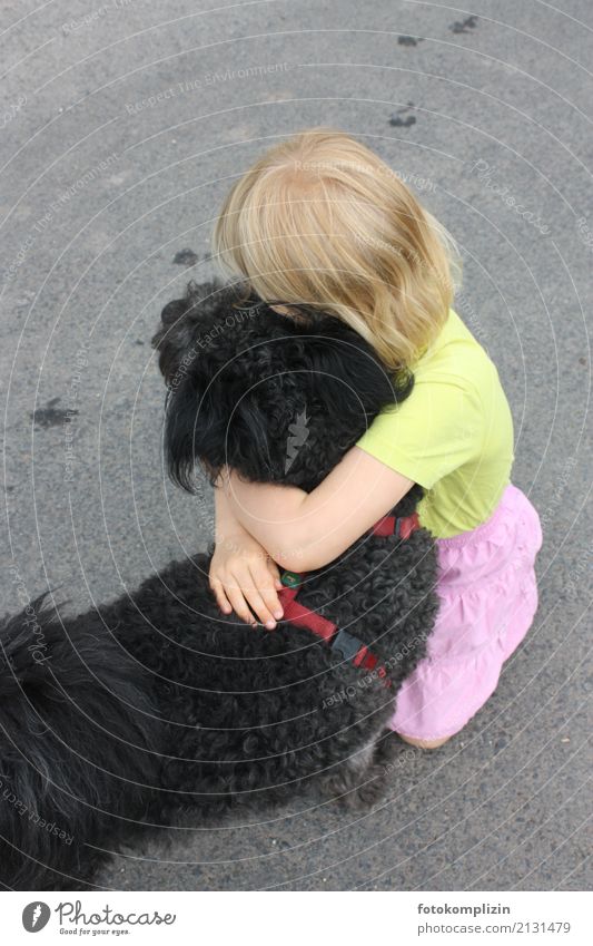 hund liebe 2 Mensch Kind ein lizenzfreies Stock Foto von Photocase