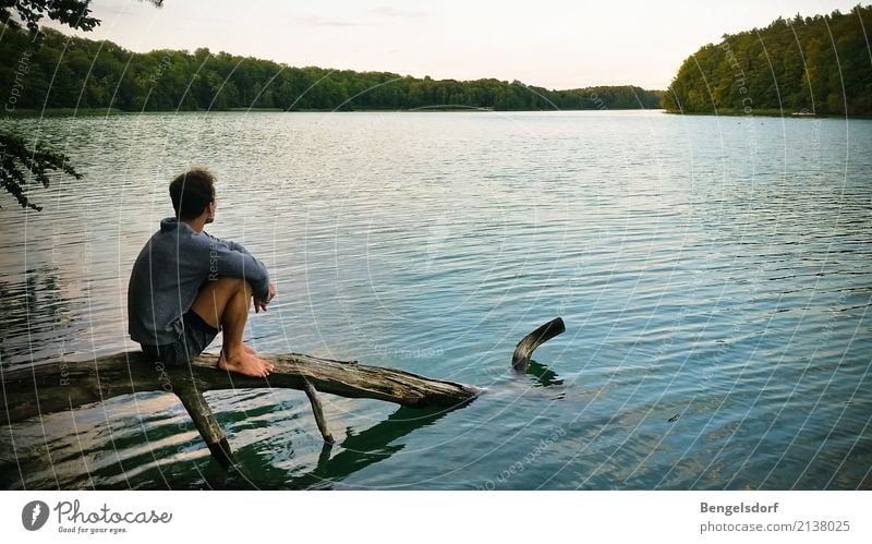 Seepause II Leben harmonisch Wohlgefühl Zufriedenheit Sinnesorgane Erholung ruhig Meditation Schwimmen & Baden Ferien & Urlaub & Reisen Tourismus Ausflug