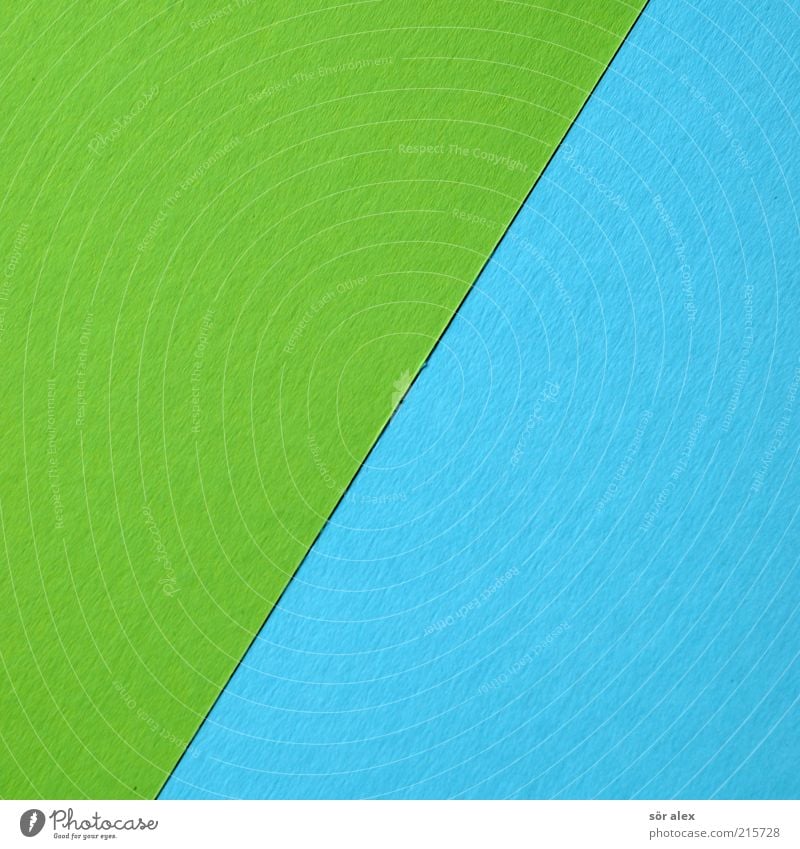 [grün/blau] Karton Farbkarte Farbkarton Papier Bastelpapier Farbe Basteln Dekoration & Verzierung Design Kreativität Kunst Linie Bruchstrich Printmedien