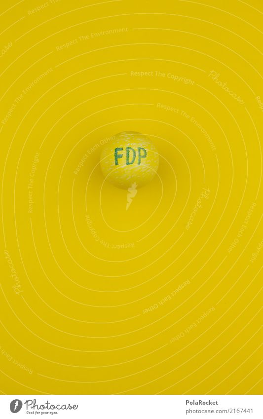 #A# FDP-EI Kunst Handel Liberalismus Wahlen Minderheit wählen Wahlkampf gelb Parteien Logo Fraktion Bundestagswahlen Farbfoto Gedeckte Farben Innenaufnahme