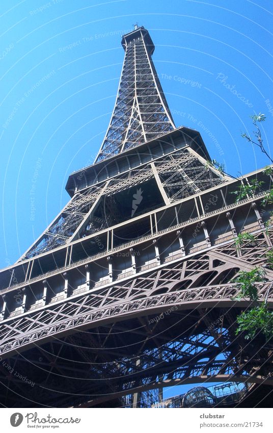 Eiffelturm Tour d'Eiffel Paris Frankreich Europa