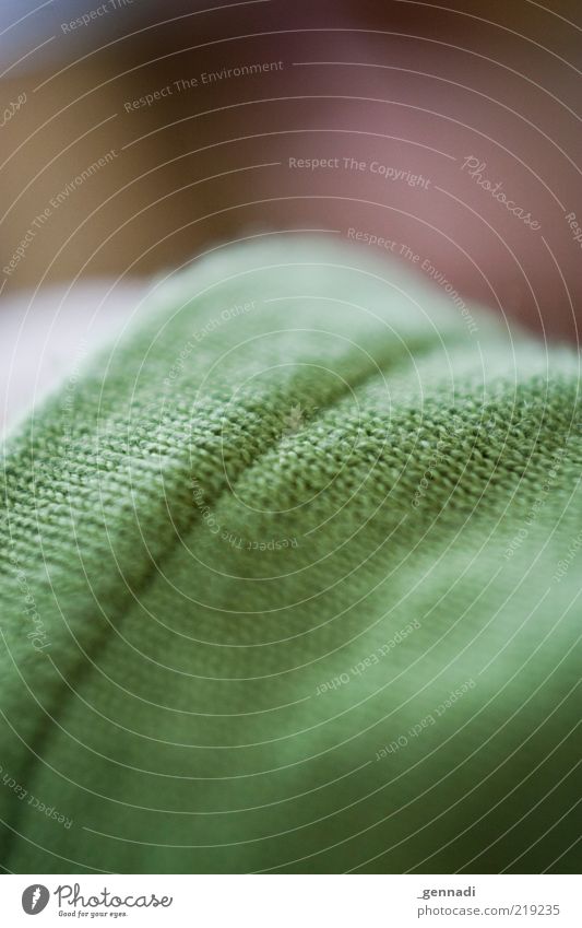 Struktur Bekleidung Pullover Stoff Wolle grün Ärmel Unschärfe Teile u. Stücke Farbfoto Innenaufnahme Muster Strukturen & Formen Textfreiraum oben
