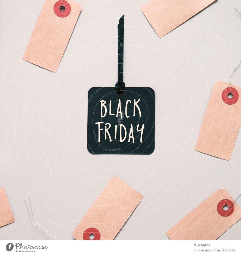 Schwarzer Freitag-Verkaufstag kaufen Stil Design Erntedankfest Business Mode Papier außergewöhnlich rot schwarz Sale Entwurf Tag flach legen Preis Hintergrund