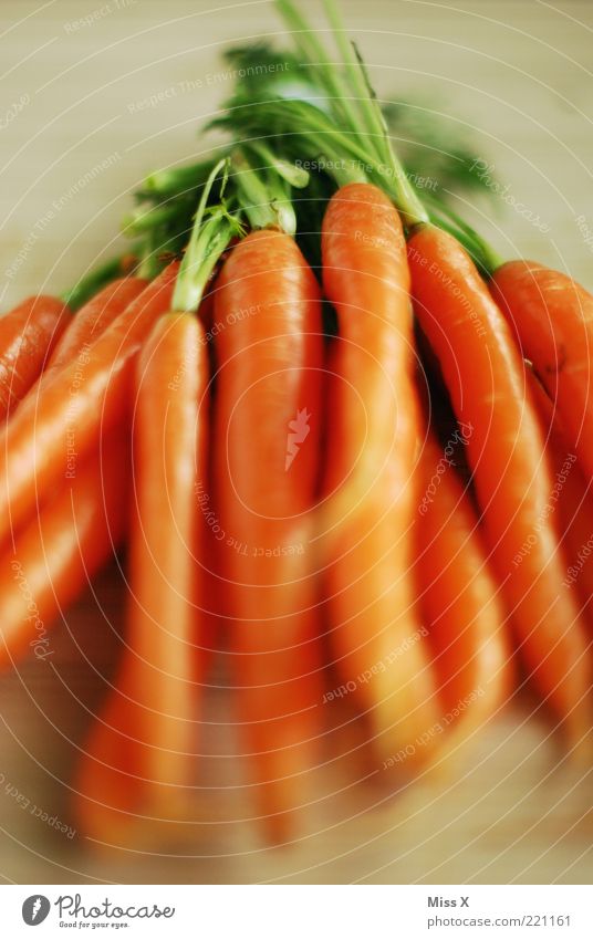 Möhre III Lebensmittel Gemüse Ernährung Bioprodukte Vegetarische Ernährung Diät frisch lecker orange Farbfoto mehrfarbig Innenaufnahme Nahaufnahme Menschenleer