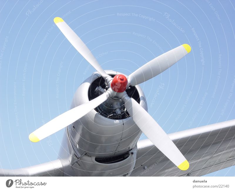 Propellör Deutsches Technikmuseum Propeller Flugzeug Sommer Europa Sinsheim Airplane fliegen