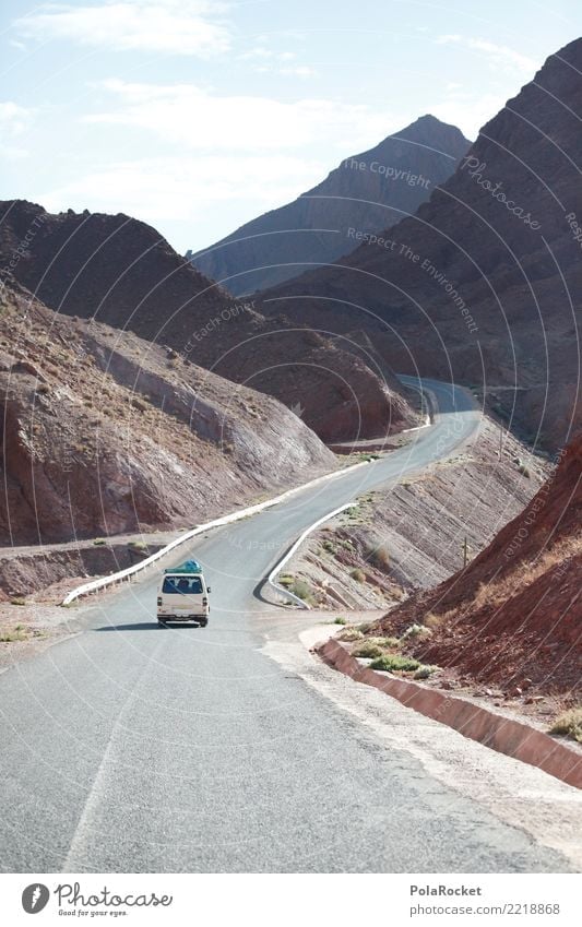 #A# On The Road Again Kunst ästhetisch roadtrip Roadmovie Berge u. Gebirge Marokko Straße Reisefotografie Reiseroute Pass Ferne Naher und Mittlerer Osten