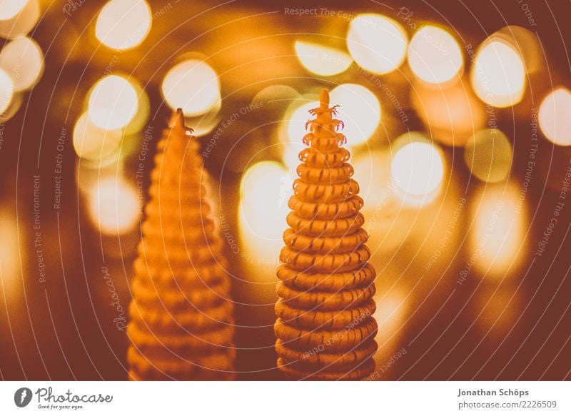 Weihnachtsdeko mit Bokeh II Handarbeit Dekoration & Verzierung Weihnachten & Advent Wärme Wald Holz hell Stimmung Hoffnung Tradition Erzgebirge Erzgebirgskunst