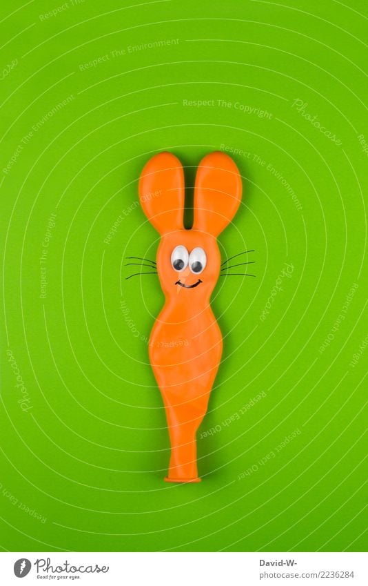 Häschen Lifestyle Freizeit & Hobby Jagd Handarbeit Kunst Künstler Umwelt Natur Tier Wildtier 1 Erfolg niedlich orange Hase & Kaninchen Maus Kreativität Ohr Auge