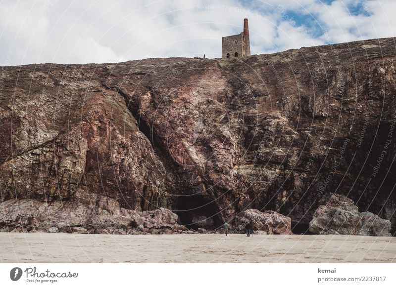 Wheal Coats ruhig Freizeit & Hobby Ferien & Urlaub & Reisen Tourismus Ausflug Abenteuer Ferne Freiheit Mensch 2 Umwelt Natur Landschaft Himmel Wolken