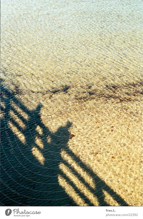 Schattenmeer Meer Mann Strand Ferien & Urlaub & Reisen Boltenhagen Seebrücke Mensch Ostsee Paar Wasser Sand Sonne Küste zwei menschen paarweise