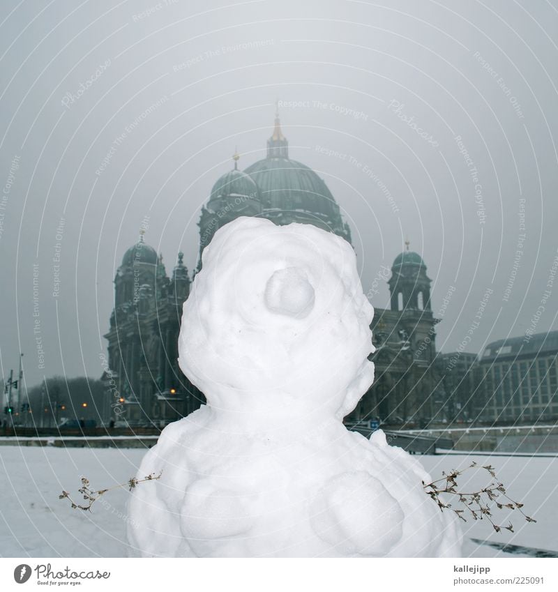 berlin fashion week Tourismus Sightseeing Winter Schnee Winterurlaub Klima Wetter Eis Frost Kirche Dom Platz Sehenswürdigkeit weiß Nebel Berlin Deutscher Dom