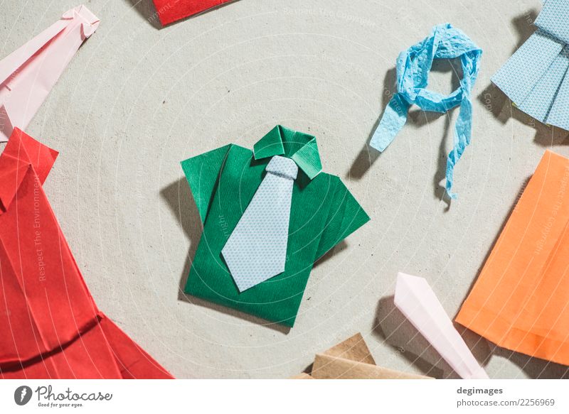 Viele Kleidung Origami kaufen Design schön Dekoration & Verzierung Frau Erwachsene Kunst Mode Bekleidung Hemd Stoff Papier Puppe Sammlung klein natürlich retro