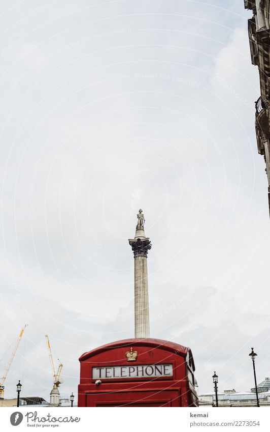 Rotes Telefon(häuschen) Freizeit & Hobby Ferien & Urlaub & Reisen Tourismus Ausflug Sightseeing Städtereise London England Stadt Hauptstadt Stadtzentrum