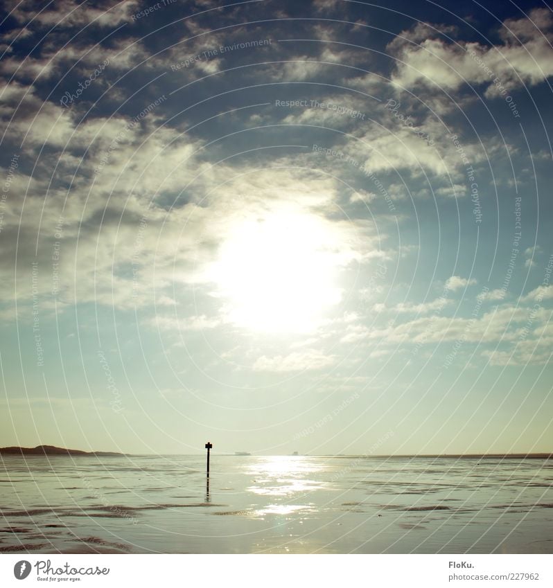Riesiger Feuerball am Himmel entdeckt! Ferien & Urlaub & Reisen Ausflug Ferne Sonne Strand Meer Umwelt Natur Landschaft Wasser Wolken Sonnenaufgang