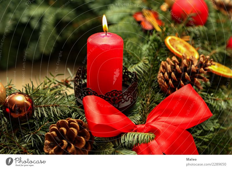 Advent Weihnachten & Advent 4 Kerze Weihnachtsmarkt Dekoration & Verzierung Dezember Feste & Feiern festlich Flamme Fröhlichkeit Glück grün Hintergrundbild neu