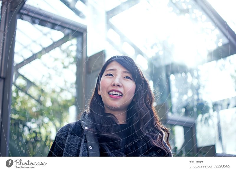 Portrait der asiatischen jungen Frau Lifestyle exotisch Freude schön Gesundheit Gesundheitswesen Behandlung Alternativmedizin Allergie Wellness Leben Erholung