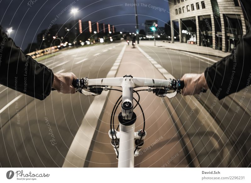 Radfahrer-Egoperspektive - ein lizenzfreies Stock Foto von Photocase
