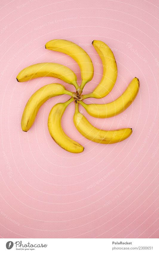 #AS# Banarodeo rosa Fitness Sport-Training Diät Kunst ästhetisch Banane Bananenplantage Bananengewächse gelb Kreativität Hochkonjunktur Wasserwirbel Boomerang