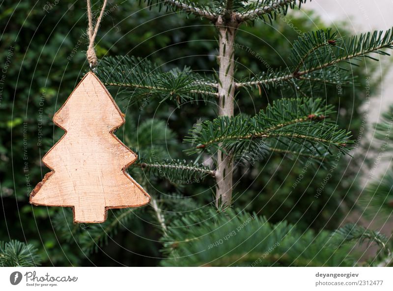 Weihnachts-Tannenform Design Winter Dekoration & Verzierung Feste & Feiern Weihnachten & Advent Natur Baum Papier Holz neu grün weiß Hintergrund hakenförmig Ast
