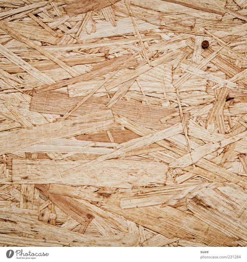 Nagelbett Holz trist trocken chaotisch Holzfaser Hintergrundbild Holzplatte Holzwand beige Material Farbfoto Außenaufnahme abstrakt Muster Strukturen & Formen