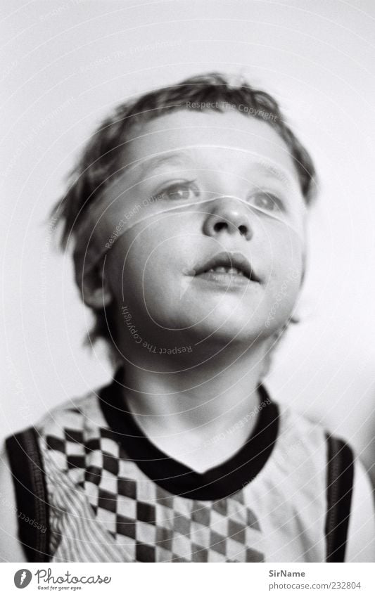 159 [superboy!] Kinderspiel Junge Kindheit Mensch 1-3 Jahre Kleinkind 3-8 Jahre T-Shirt Accessoire beobachten Lächeln Blick Glück schön natürlich Vertrauen